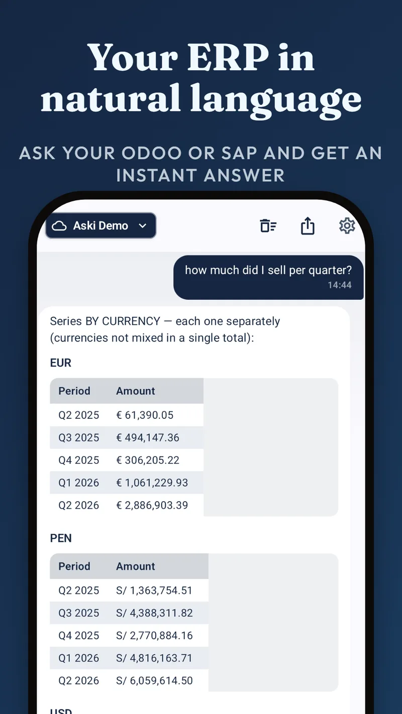 Aski in action — 45-second demo