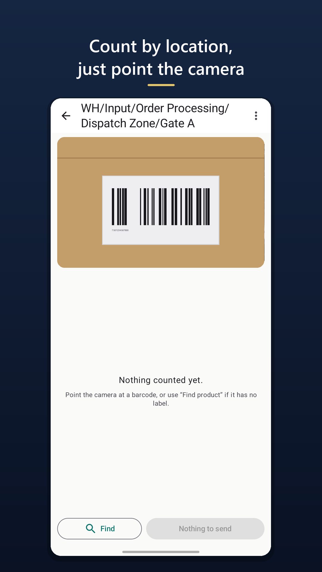 Stocka: counting stock and seeing the difference against Odoo